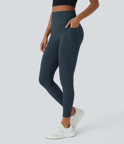Halara UltraSculpt™ SoCinched High-Waist Tummy Control Butt-Lifting Leggings with Pockets