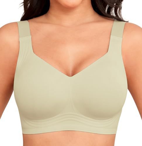 Seamless Full Coverage Push Up No Underwire Bras
