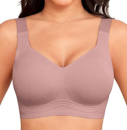 Seamless Full Coverage Push Up No Underwire Bras